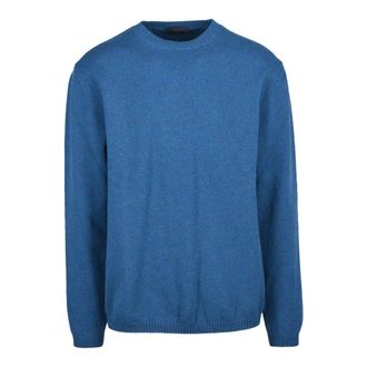 Daniele Fiesoli Heren, Truien, Blauw, Maat: 2XL Wol