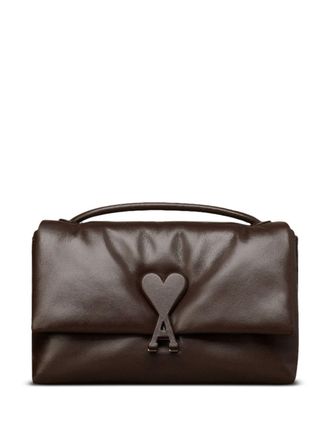 Ami Borsa a spalla Voulez-Vous con applicazione - Marrone