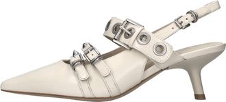 Ash Babel Slingback Pomp - Dames - Pumps - Beige - 39 EU - Leer - Schoenen
