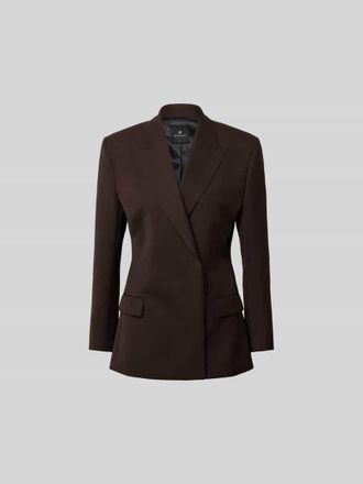 Anine Bing Blazer mit Woll-Anteil in Dunkelbraun, Gr&ouml;&szlig;e XS