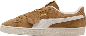 Puma Mens Sneakers Charles F. Stead V Honey Butter Butter-White Suede Leather Upper Trainers Butter/white