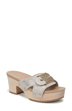 Dr. Scholls Original Max Too Platform Slide Sandal in Champagne Beige at Nordstrom, Size 11