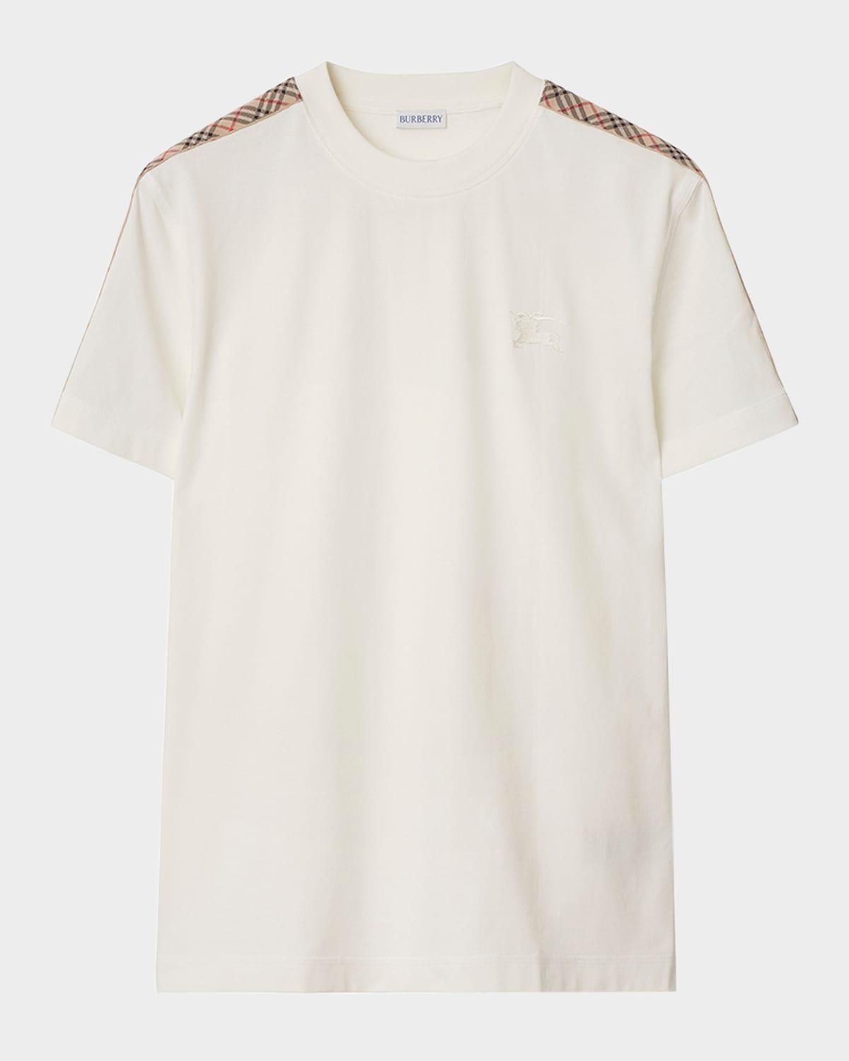 Burberry T-Shirts, male, Black, Size: XS T-shirt with Burberry T-Shirts, male, Black, Size: XS T-shirt with