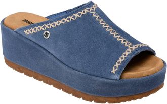 Minnetonka Womens Paislee Sandal In Blue