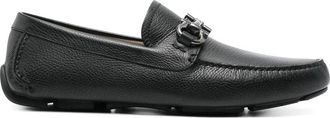 Ferragamo Heren, Schoenen, Zwart, Maat: 40 1/2 EU Leer
