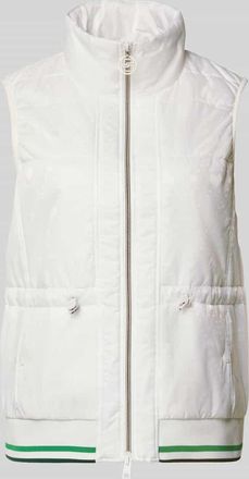 Marc Cain Regular Fit Weste in Stepp-Optik in Offwhite, Gr&ouml;&szlig;e 34