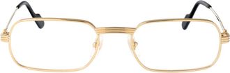 Cartier Glasses, male, Yellow, Size: 55 MM Stylish Optical Glasses Ct0556O