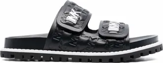 Michael Kors Schoenen, Dames, Zwart, 36 EU, Stark Open-Toe Sandalen