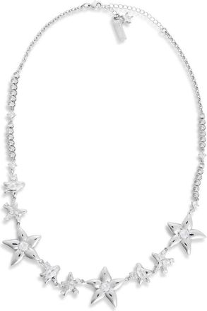 Collina Strada Stella Star Frontal Necklace in Crystal Clear at Nordstrom