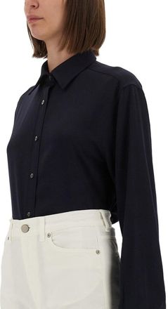 Moschino Wool Shirt - Blue