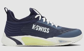 K-Swiss Mens Hypercourt Pinnacle Tennis Shoe In Vintage Indigo/naval Academy/blanc De Blanc