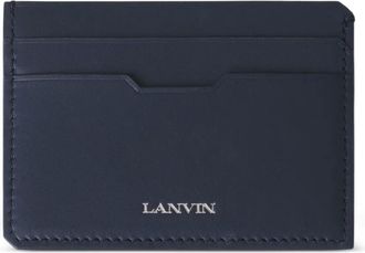 Lanvin Portacarte con stampa - Blu