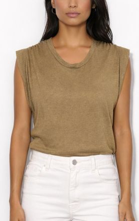 Isabel Marant Kotty Tee In Khaki