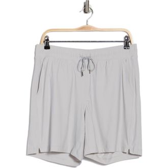 90 Degree by Reflex Madras Power 7-Inch Shorts in Lunar Dust at Nordstrom Rack, Size Xx-Large