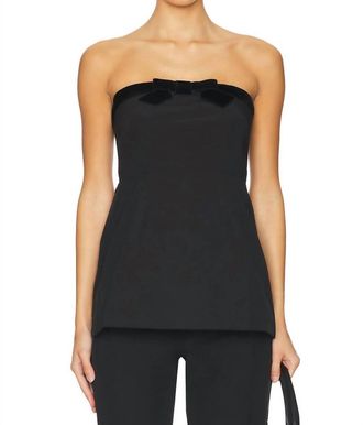 Ciao Lucia Adeline Top In Black