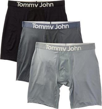 Tommy John Set Of 3 360 Sport Micro 8In Boxer Brief