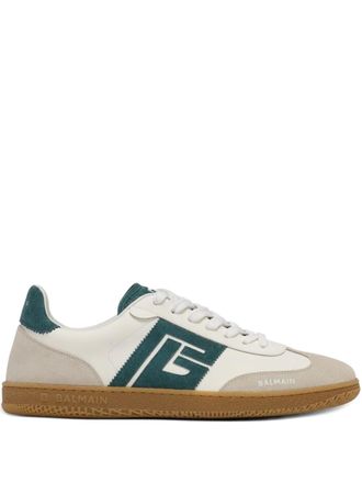 Balmain Swan low-top sneakers - White