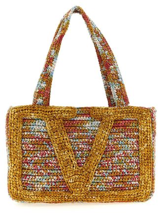 Valentino Garavani Multicolor VivaSuperstar Medium Tote