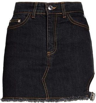 GCDS BOTTOMWEAR - Denim skirts on YOOX.COM
