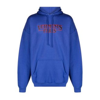 VETEMENTS Hombre, Sudaderas, Azul, Talla: XS