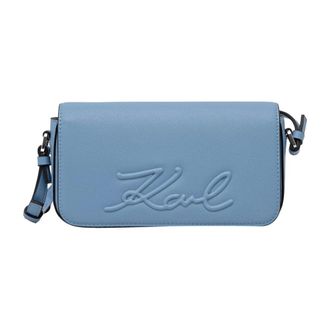 Karl Lagerfeld Mujer, Bolsos, Azul, Talla: ONE Size