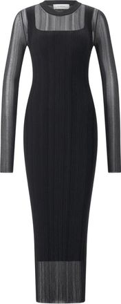Sportmax Mujer, Vestidos, Negro, Talla: L