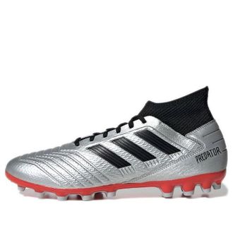 adidas Predator 19.3 AG Silver Metallic Black F99989
