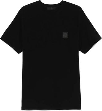 Stone Island T-shirt Klassieke Stijl - Heren - T-shirts - Zwart - M - Katoen - Tops