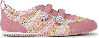 Kurt Geiger Islington Mary Jane Sneaker in Open Pink at Nordstrom, Size 8.5Us