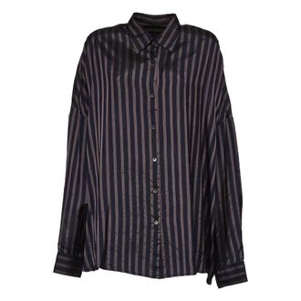 Dries Van Noten Shirts, female, Blue, Size: S Shirts