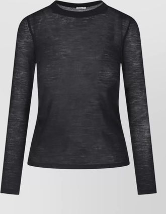 Aspesi virgin wool crewneck t-shirt