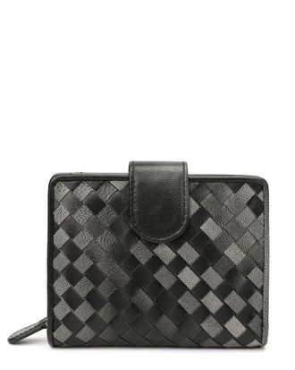 Tiffany & Fred Woven Leather Wallet