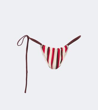 Sir. Alva striped bikini bottoms