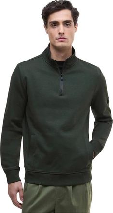 Barbour Heren, Sweatshirts & Hoodies, Groen, Maat: L Katoen