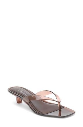 Matisse Footwear Margo Kitten Heel Flip Flop in Brown at Nordstrom, Size 9