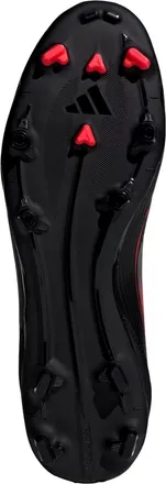 adidas Adidas F50 League FG / MG Core Black / Iron Metallic / Lucid Red IE1294 Mens