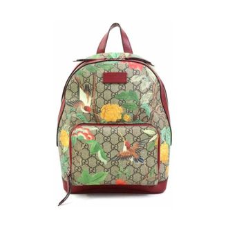 Gucci Pre-owned Backpacks, female, Multicolor, Size: ONE SIZE Pre-owned Printed Backpack
