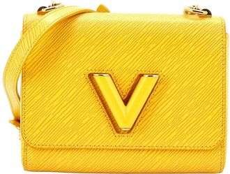 Louis Vuitton Braided Chain Twist Bag Epi Leather Mm (Authentic Pre-Loved)