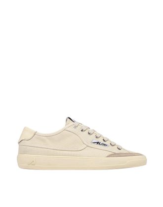 Autry Windscape Low Womens Cream Canvas Sneakers