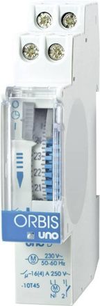 Orbis Orbis-zeitschalttechnik Uno D Interruptor Gris Claro 230v