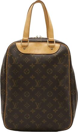 Louis Vuitton Brown Monogram Canvas Excursion Shoe Bag (Authentic Pre-Loved)