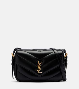 Saint Laurent Bolso cruzado Loulou Toy de piel