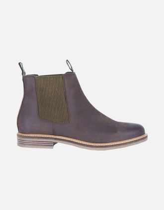 Barbour Mens Barbour Mens Chocolate Farsley Chelsea Boots - Purple - Size: 10