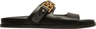 Bally Emma Flat Slide Sandals, Brand Size 36 ( US Size 5.5 )
