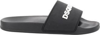 Dsquared2 Contoured Raised Lettering Sandals