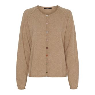 BTF-CPH Alice Cardigan in Cashmere - - Knitwear - Donna - Beige - M