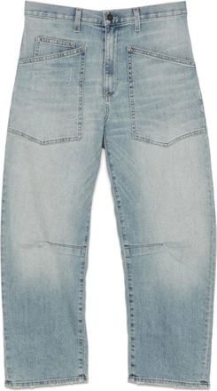 Nili Lotan Jeans, Dames, Blauw, W26, Denim, Lichtblauwe Klassieke Vijf Zakken Jeans
