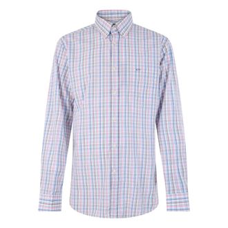 Paul & Shark Gestreepte Lange Mouwen Shirt - Heren - Casual Overhemden - Veelkleurig - XL - Katoen - Overhemden