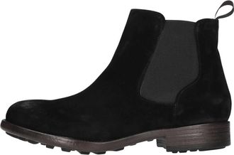 Marechiaro 1962 Suede Beatles Enkellaarzen - Heren - Chelseaboots - Zwart - 41 EU - Leer - Schoenen