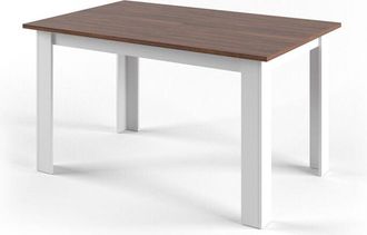 Vicco Tavolo da pranzo Karlos, Noce, 140 x 90 cm Vicco